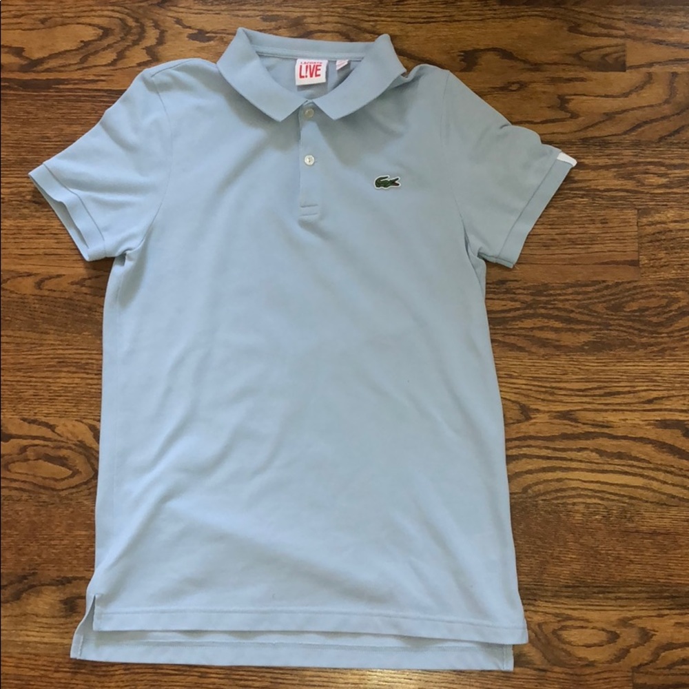 Lacoste Men’s XS/Youth XL collared shirt